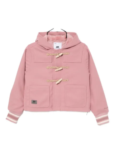 CHOCOOLATE logo-patch cropped jacket Pink B1XJKW00609X