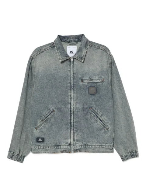 CHOCOOLATE logo denim jacket Blue B1XLJM00131X