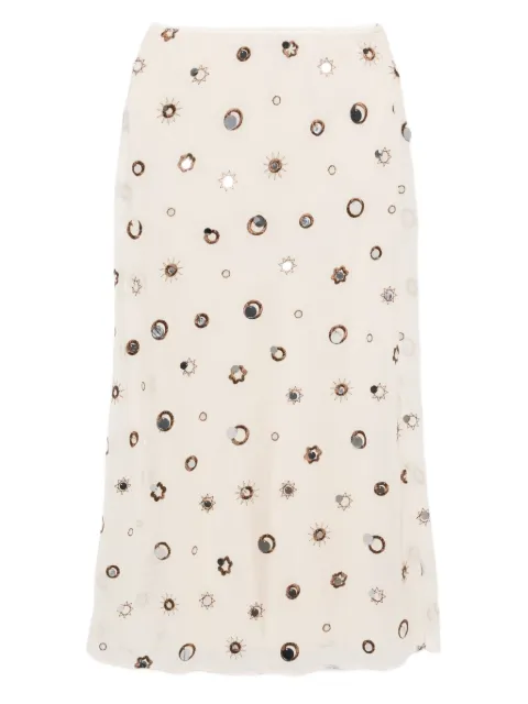 Reformation Layla skirt Neutrals 1312501AEM