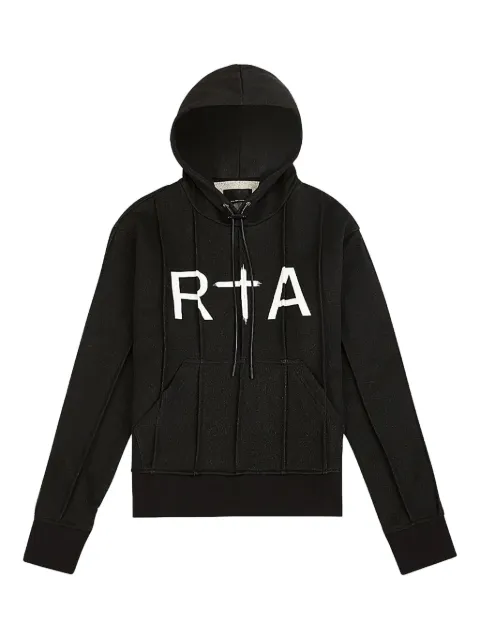 RTA logo-print hoodie Black MH22K336T1296BLACK