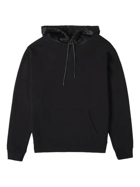 RTA silk-lined hoodie Black 35892695138454