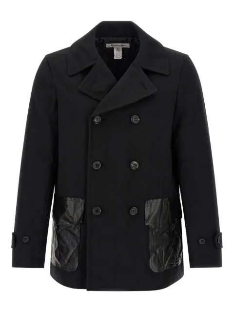 Comme Des Garçons Shirt double-breasted coat Black FPC501W251