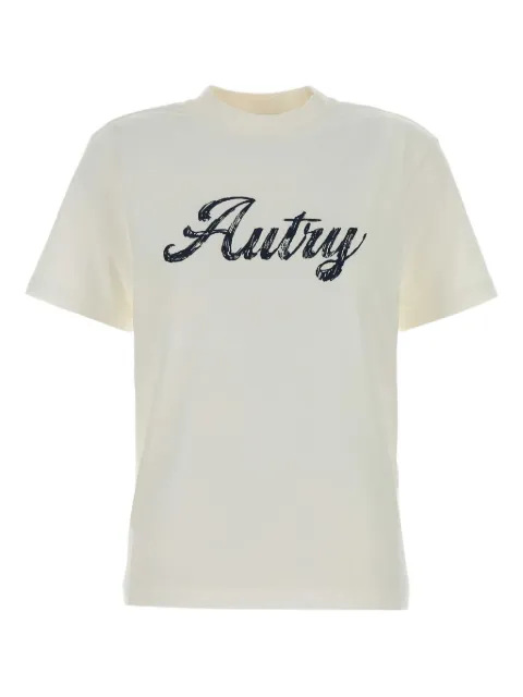 Autry logo cotton t-shirt Neutrals TSPWI5CW