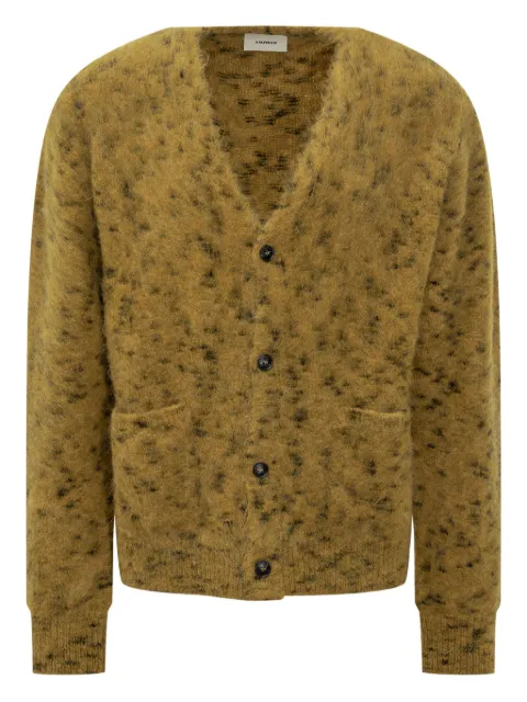 A Paper Kid pocket knitted cardigan Brown F5PKMACA185