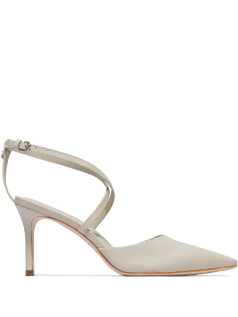 Bernardo Bernardo 1946 Yazmin pointed-toe heeled pumps Grey YAZMIN