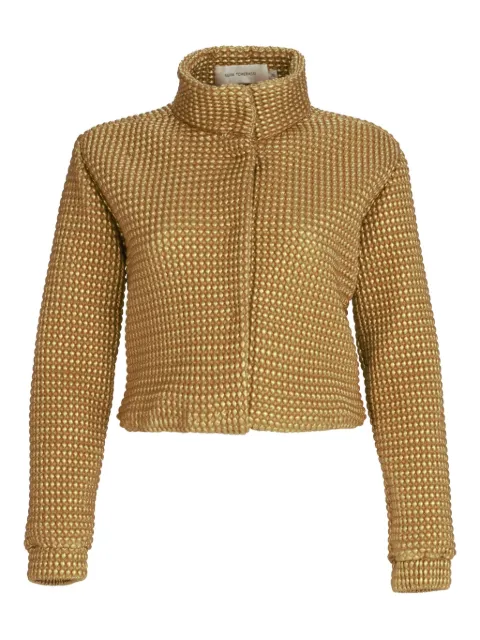 Silvia Tcherassi Zalta cropped jacket Neutrals ST250561