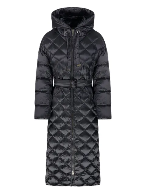 Max Mara quilted belted coat Grey 2529496075600