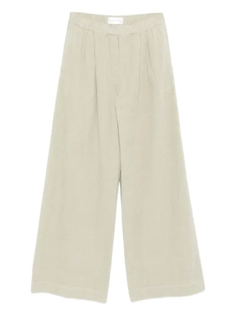 Christian Wijnants pleated palazzo pants Green PISHA8552