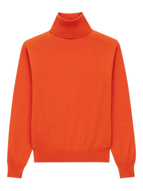 Saint Laurent turtleneck sweater Orange 840802YAPK2