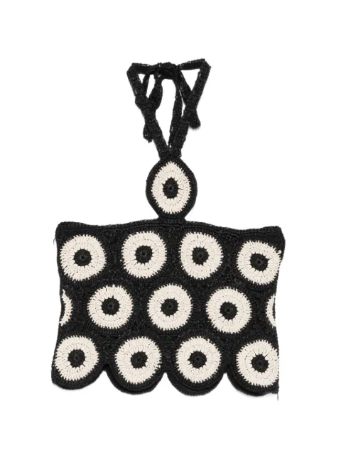 Simon Miller crochet cropped top Black W34864139