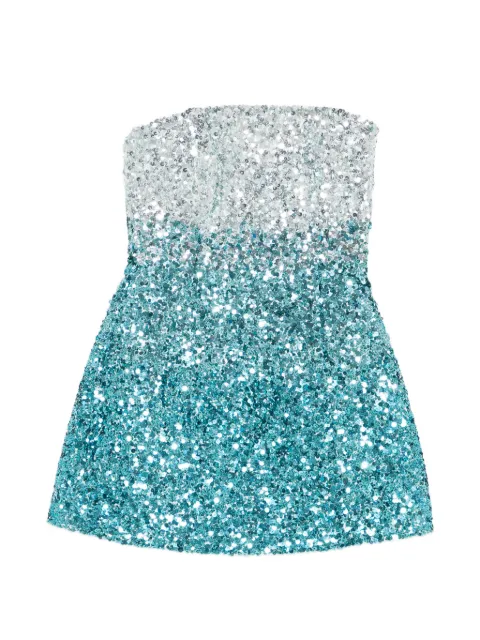 Retrofete Tancy sequin-embellished mini dress Blue R2510646