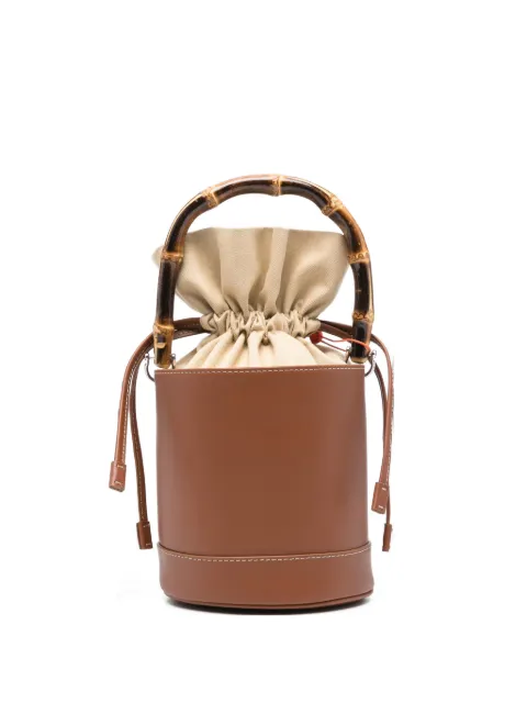 Simon Miller Tiki top-handle leather tote bag Brown S10649033