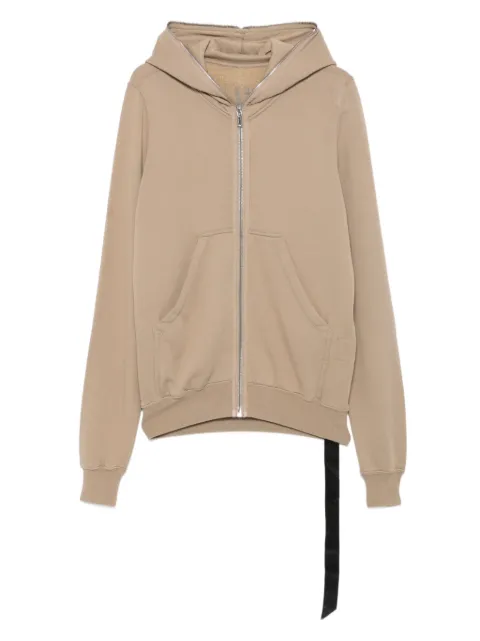 Rick Owens DRKSHDW zip-up hoodie Neutrals DU02E7291FSLP
