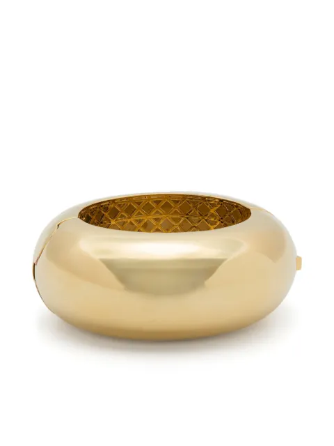 Eddie Borgo 12kt yellow gold Domed cuff bracelet Gold BR7125