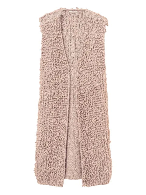 Fedeli bouclé vest Pink MD0070712