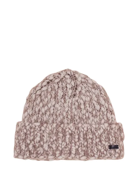 Fedeli cable-knit beanie Pink MD0071123