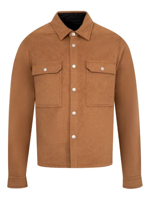 Rick Owens DRKSHDW cotton shirt Brown DL02E2299CFRTJP