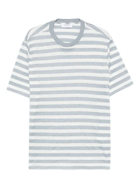 Gran Sasso striped crew-neck T-shirt Grey 6011076402510