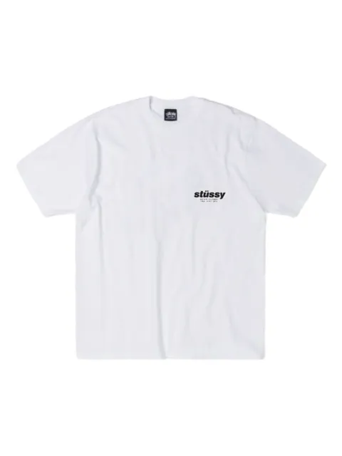 Stüssy dice-print T-shirt White STUS32