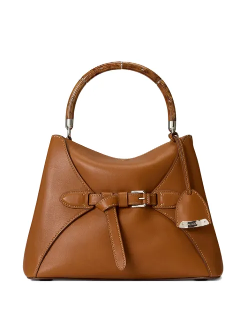 Ralph Lauren Collection medium bamboo-handle tote bag Brown 435P07327003