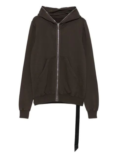 Rick Owens DRKSHDW zip-up hoodie DU02E7291FSLP