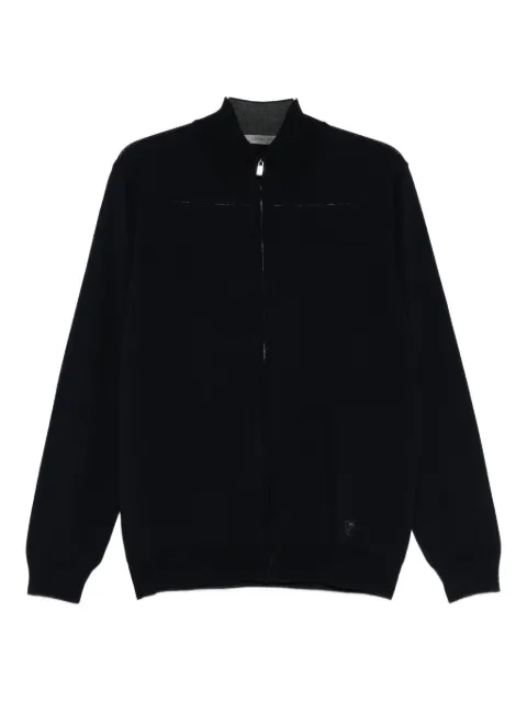 Corneliani zip-up cardigan Blue 26M50E2625100