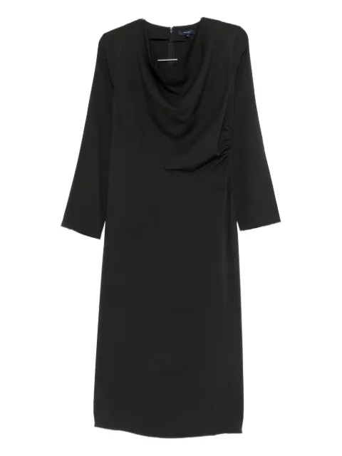 Soeur Faustine draped dress Black ROB0107FAUSTINE