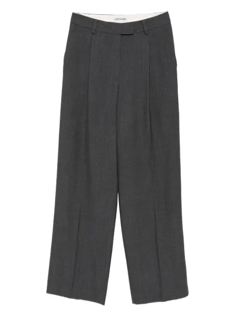 Low Classic pleated tailored trousers Grey LW253PT02