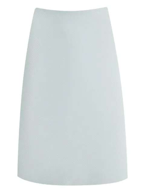 Miu Miu silk skirt Blue MMG57018BP