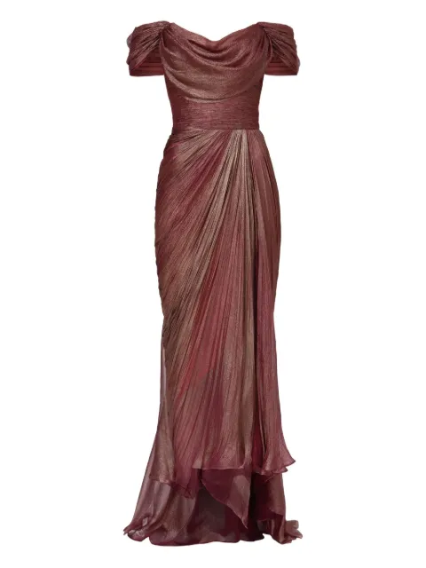 Iris Serban Augusta dress Red AUGUSTA