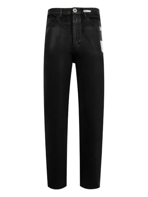Maison MIHARA YASUHIRO coated jeans Black J15PT127
