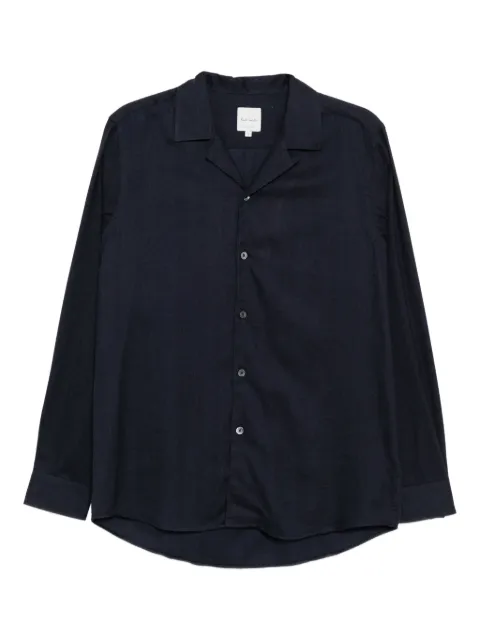 Paul Smith camp-collar shirt Blue M1R387ZT0287949