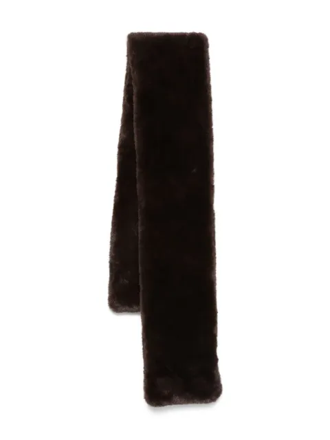 Apparis Kai faux-fur scarf Brown F4SC062ESP