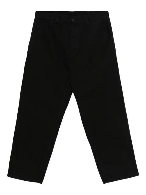 Carhartt WIP cotton trousers Black I035637