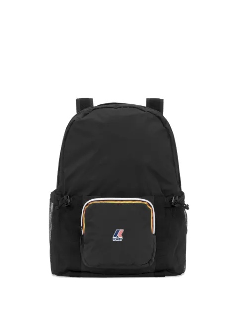 K-Way Michel logo-detail backpack Black K5135PWUNISEX