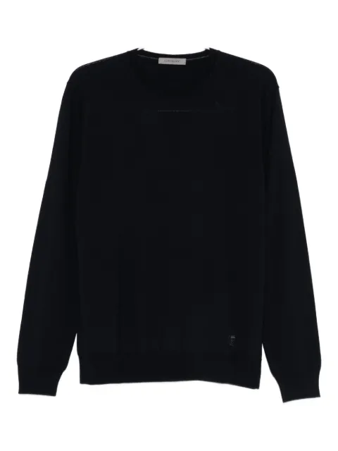 Corneliani crew-neck logo-detail sweater 26M5002625100