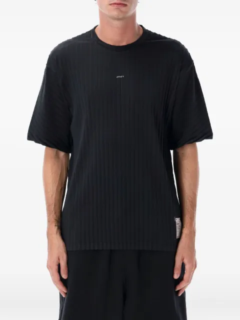 Satisfy AuraLite pleated T-shirt Black 11043