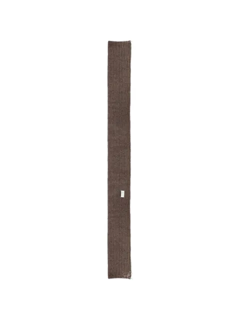 Maison Margiela ribbed scarf Brown S50TE0108M1315