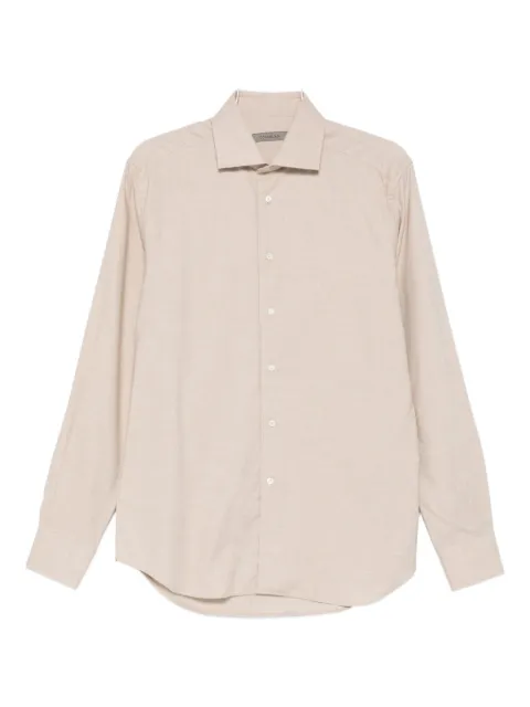 Corneliani long-sleeved shirt Neutrals 26P1002611629