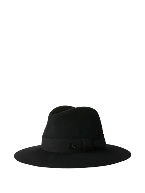 Maison Michel Zango cashmere fedora hat Black 1114050001