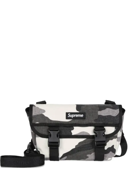 Supreme mini canvas messenger bag Grey SU25869