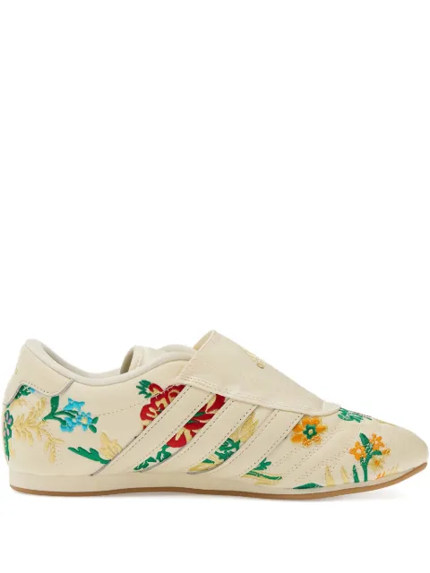 adidas Taekwondo floral-embroidered sneakers Neutrals JR3705