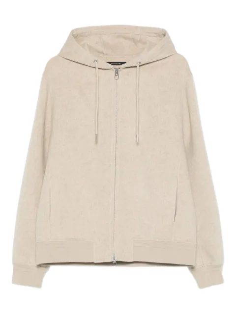 Montecore zip-up hoodie Neutrals F09MUC950D330
