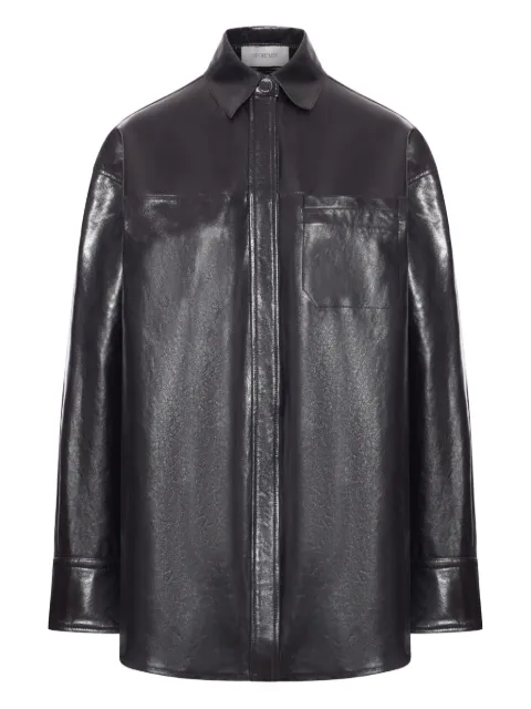 Sportmax patch-pocket classic-collar jacket Black 2522446022600