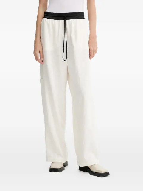 MMC STUDIO Linen pocket trousers Neutrals LINEN