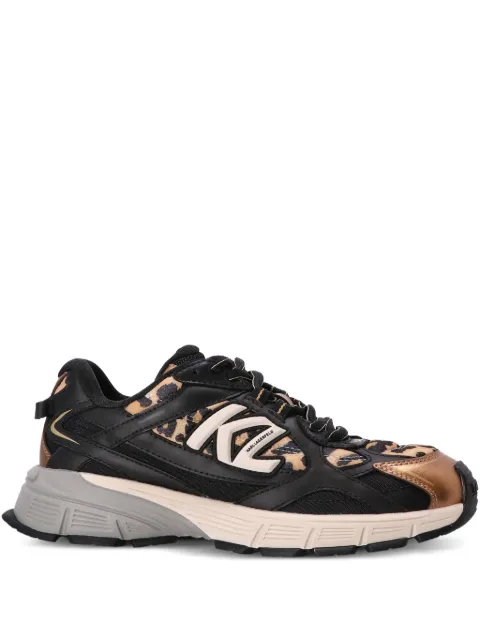 Karl Lagerfeld leopard-print sneakers Black KL65524402