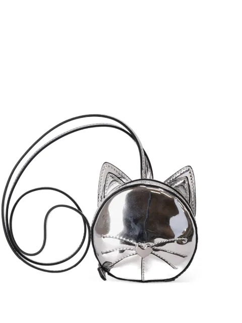 Karl Lagerfeld Ikon Le Chat cross body bag Silver A4W32078290