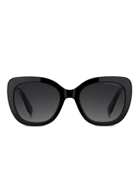 Marc Jacobs Eyewear cat-eye logo-detail sunglasses Black MARC852SBW