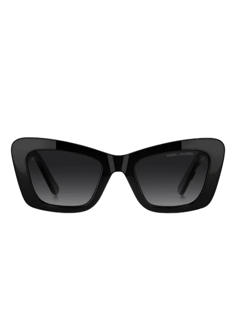 Marc Jacobs Eyewear logo-detail cat-eye sunglasses Black MARC864S