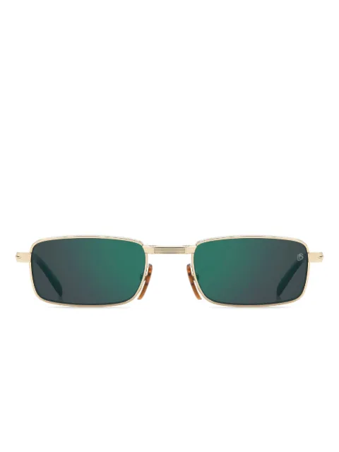 Eyewear by David Beckham Origami rectangle-frame sunglasses Gold DB99ORIGAMIGG